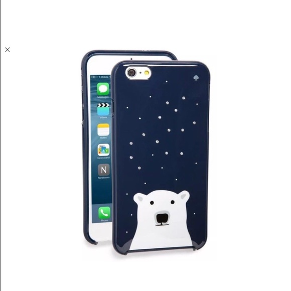 ⭐️2 LEFT💜Kate Spade Polar Bear IPhone 6/6S 💜 - Picture 3 of 4
