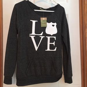 Boatneck Law Enforcement "love" sweatshirt