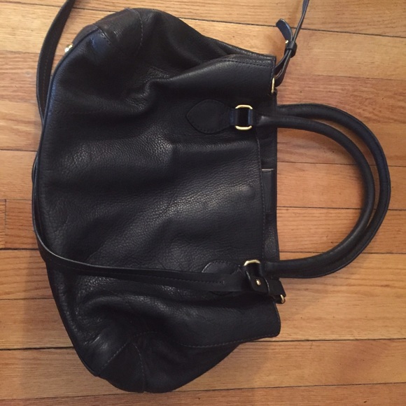 J Crew Satchel with cross body strap
