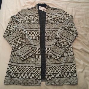 Patterned H&M Cardigan