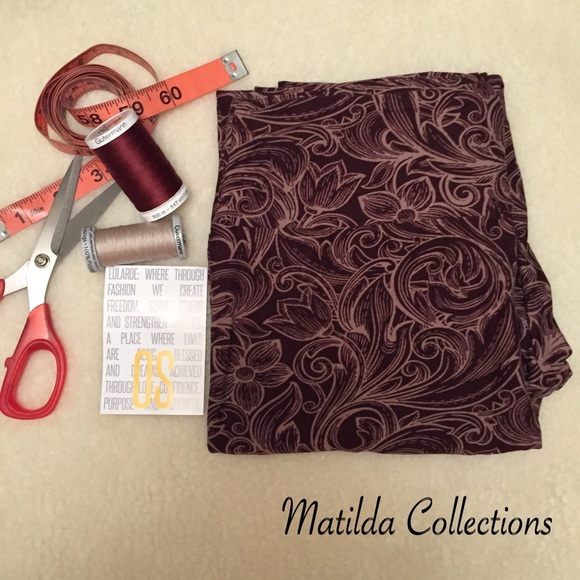 LulaRoe OS Leggings Swirl Floral