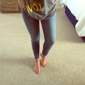 MADEWELL HIGH RISER SKINNY JEANS SZ 28