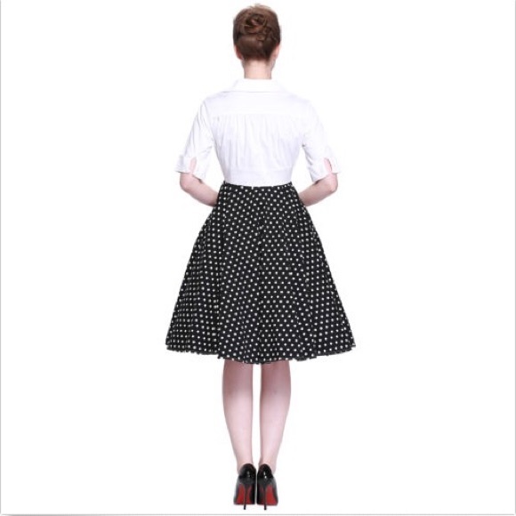 NWT Classic Retro Glamour Rockabilly Swing Dress - Picture 2 of 4