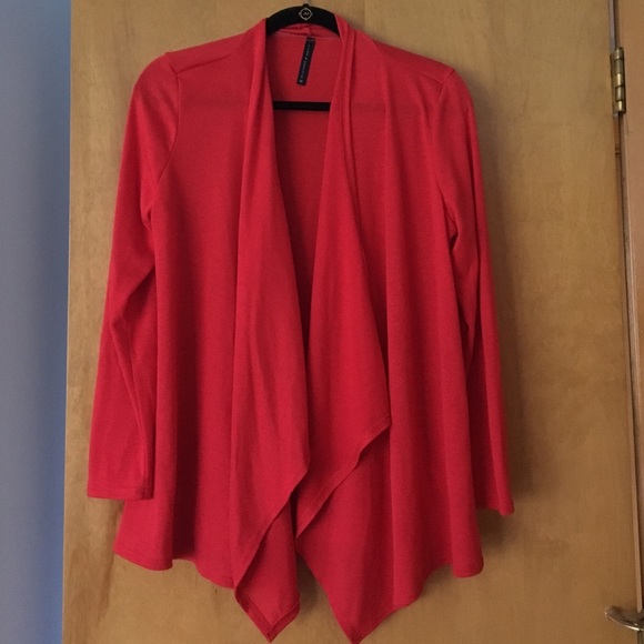 Red lightweight Cardigan
