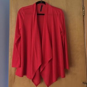 Red lightweight Cardigan