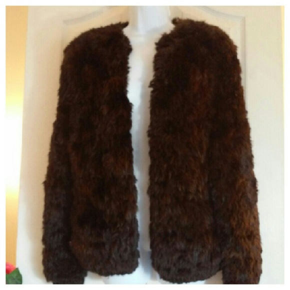 ⬇️$121 Beautiful Rabbit Fur Coat Jacket - Picture 2 of 2