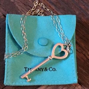 Tiffany & Co. Heart Key Pendant