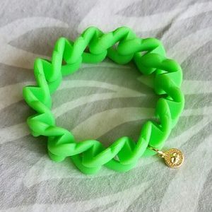 MARC by Marc Jacobs Rubber Turnlock Bracelet