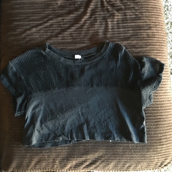 American apparel crop top