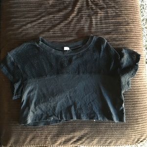 American apparel crop top