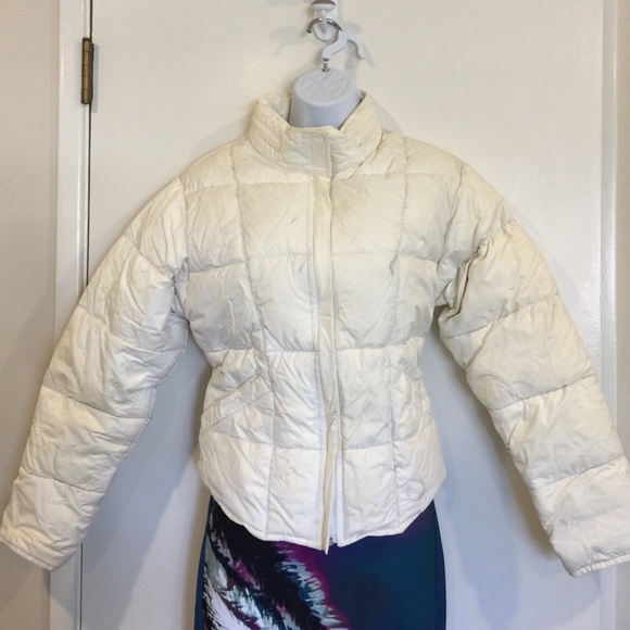 Morgan Duck down off white puffer jacket