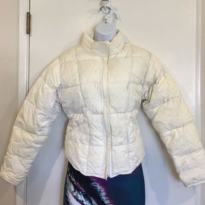 Morgan Duck down off white puffer jacket