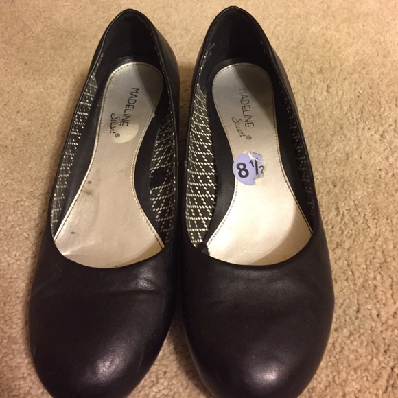 Black wedges 8.5
