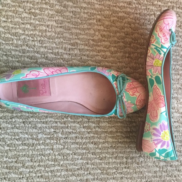 Lilly Pulitzer vintage flats