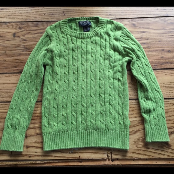 E-Land Boys Green Sweater Size 5