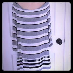 White House/ Black Market striped dress