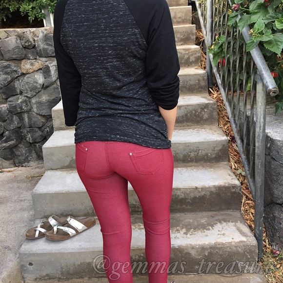 LAST ONE SALE || Not today Satan Raglan tee - Picture 3 of 3