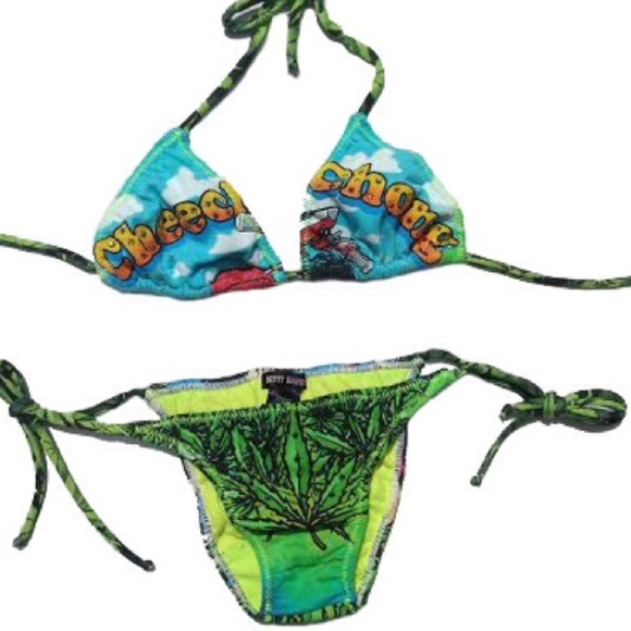 Up In Smoke Cheech & Chong inspired bikini - Picture 2 of 3