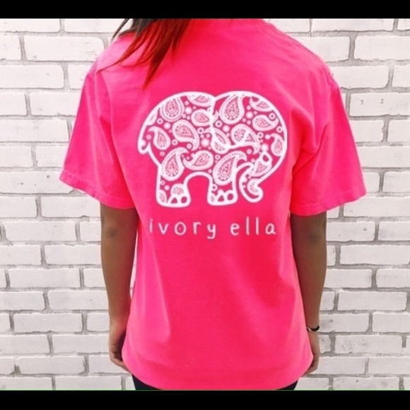 Pink ella ivory shirt!