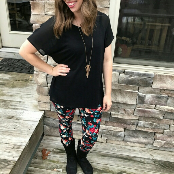 Infinity Raine Pants - **SOLD OUT**❤ LAST ONE❤ Soft Rose Floral Leggings!