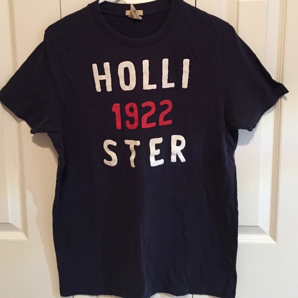Navy Blue Hollister T-Shirt
