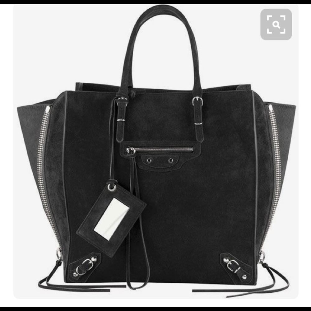 RARE, Balenciaga Perfection. Suede & calf hair.