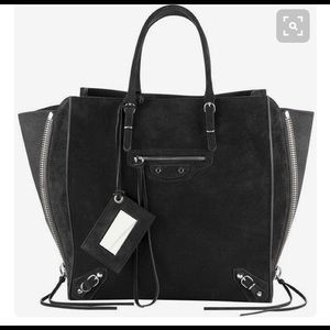 RARE, Balenciaga Perfection. Suede & calf hair.