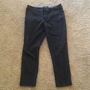 Black Banana Republic Hampton Fit Pants
