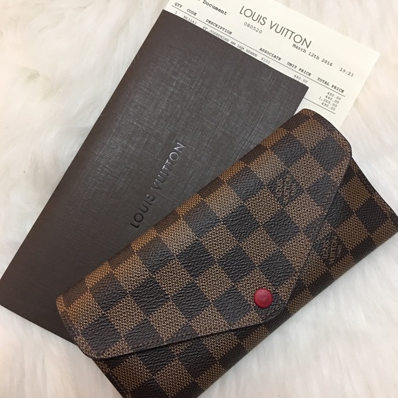 Louis Vuitton Josephine Wallet- Damier Ebene