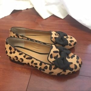 Marais leopard slipper flats
