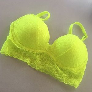 Victoria's Secret PINK padded bralette.