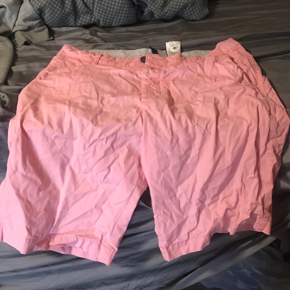 pink shorts (don't mind the wrinkles!)
