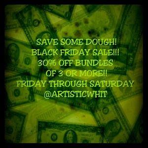 Sale Through Saturday!