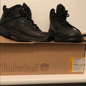 Waterproof Black Timberlands