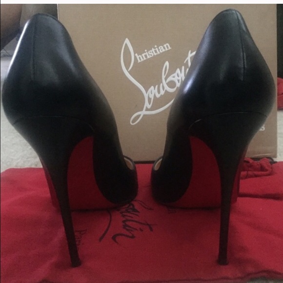 Christian Louboutin high heel(leather )