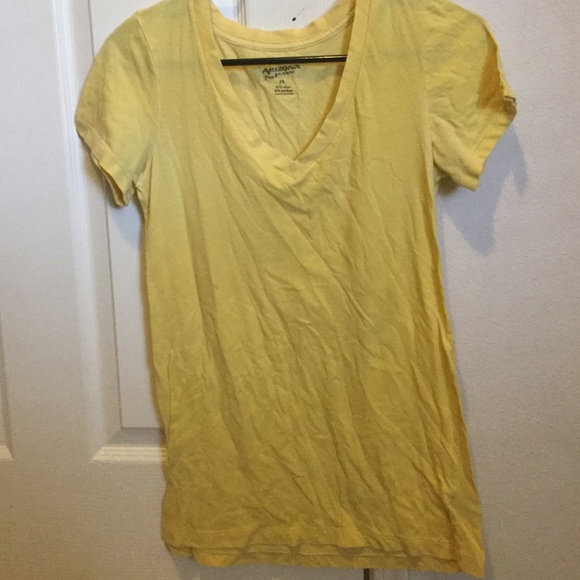 Mustard yellow Arizona tee shirt