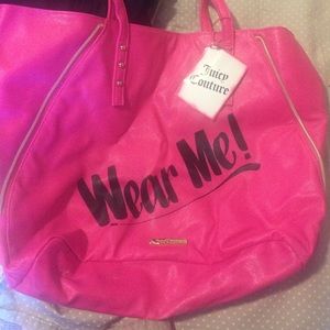 Juicy couture Hot Pink Tote Bag