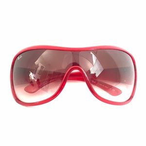 Authentic Ray Ban Red Sunglasses