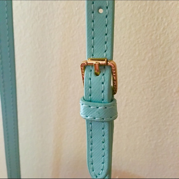 NEW Tory Burch small aqua crossbody - Picture 3 of 4
