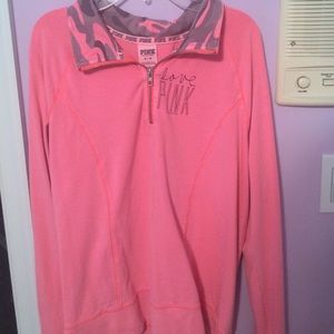 Medium pink zip up