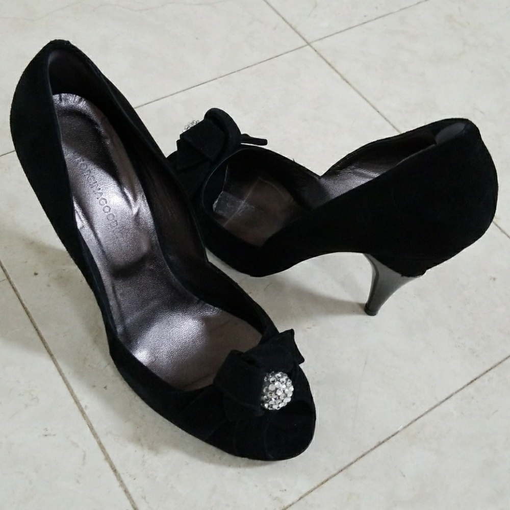 Georgina Goodman shoes US 8 black suede