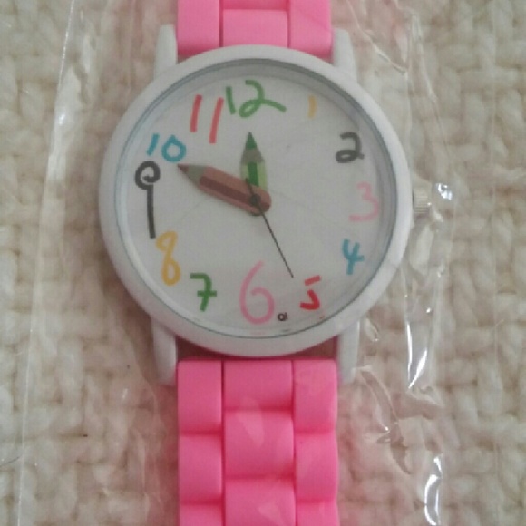 Pink watch