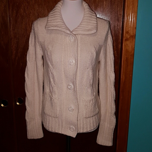 American Eagle Button Down Sweater - L