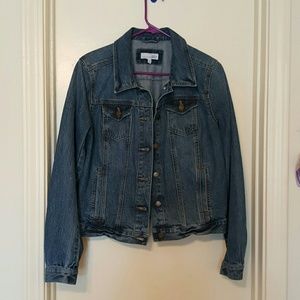 Loft denim jacket M