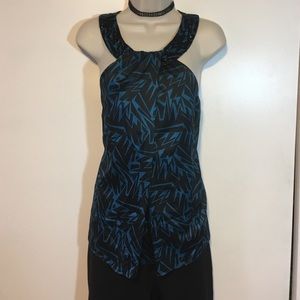 Beautiful beaded halter blouse EUC 12