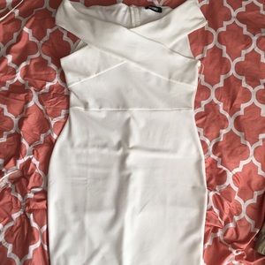 MISSGUIDED off shoulder dress