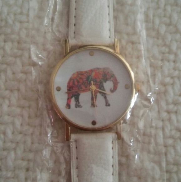 White elephant watch