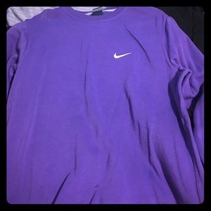 Nike sweatshirt purple color size Large