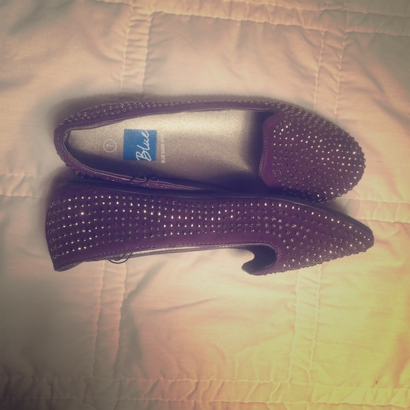 🌟NEW - Purple Studded Flats