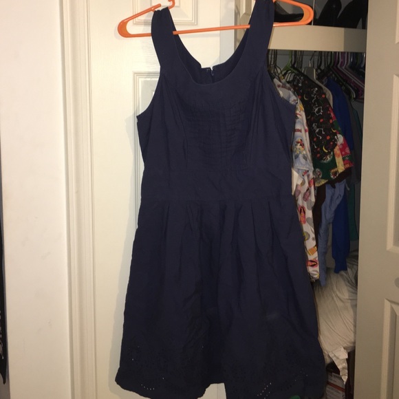 Red Camel navy sundress with pockets jrs size 9